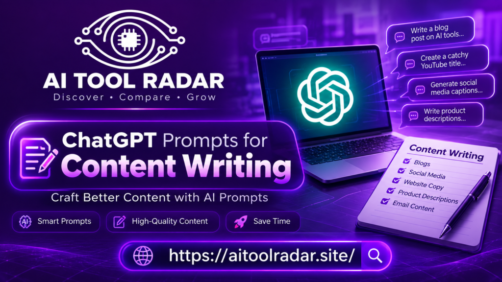ChatGPT Prompts for Content Writing